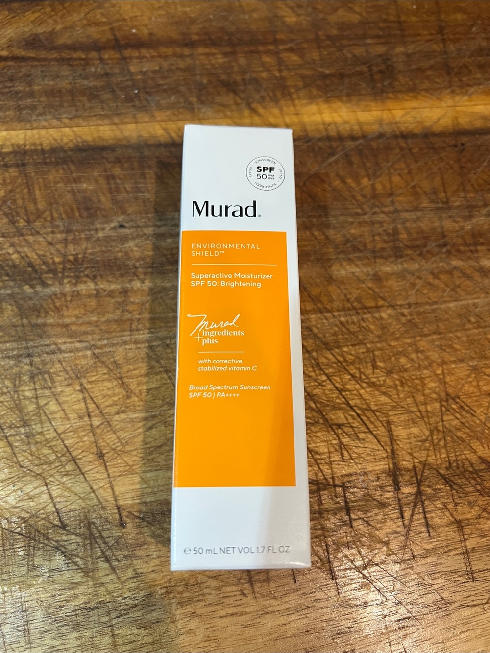 NIB Murad Environmental Shield Superactive Moisturizer SPF 50 Brightening 🌟